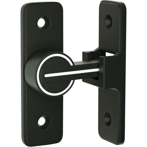 Luminous Sliding Interior Door Lock Latch, 90° Swing Door Hook Latch, Anti-Theft Hasp Buckle Lock Bolt, for Door, Window (1/5)