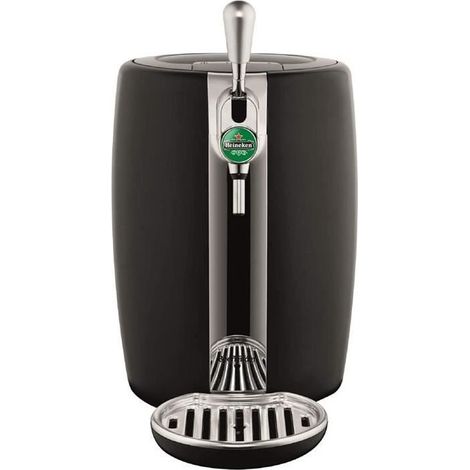 Machine à bière - KRUPS Seb - VB310E10 - Noir et Chrome - Fut 5L - Indicateur température