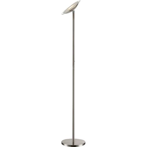 [GEBRAUCHT] B-Ware Lindby Stehlampe Stehleuchte Led Malea Nickelfarben Dimmbar Lichtspender Touc725 (1/2)