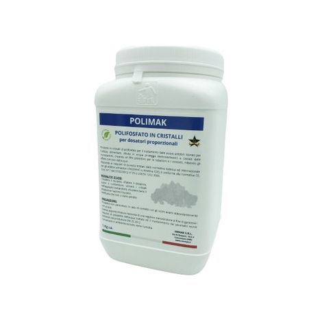 CRISTALLI DI POLIFOSFATO BARATTOLO 1KG Misura: 1 kg