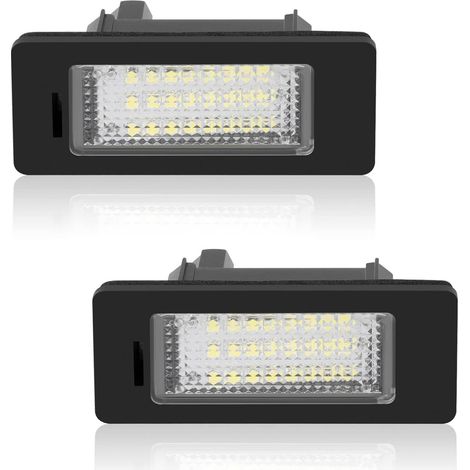 Éclairage plaque - LED 24 SMD 6000K - CanBus sans erreur (1/5)