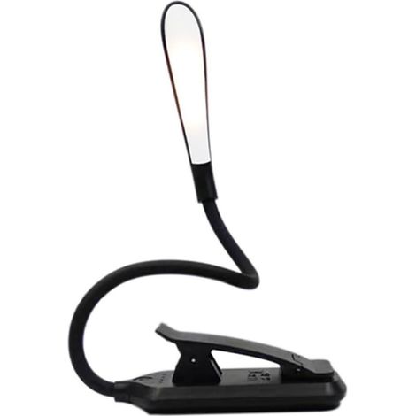 LIFKOME Lampe de Lecture LED à Pince Flexible Charge USB 600mah, (1/5)