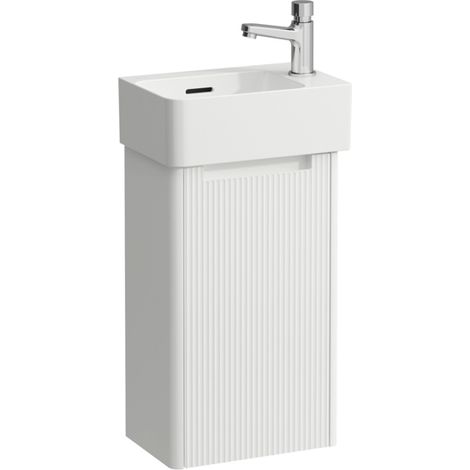 LAUFEN Komplettset 340, VAL Handwaschbecken, 1 Hahnloch links,
