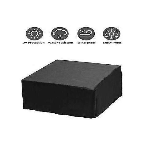 SZTXJ Spa-Abdeckung 220 x 220 x 85 cm, Whirlpool, Schwimmbad, Badewanne, Spa-Abdeckung aus Oxford-Gewebe für den Außenbereich, staubdicht, wasserdicht, UV-beständig