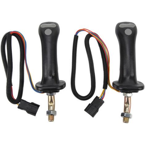 Vtizikl 2 manettes 3 boutons pour Doosan DH150 à DH370 - 6 broches alu