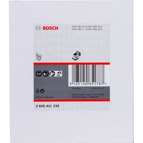 Bosch Staubbox-Filter (schwarze Ausführung), passend zu: 18V-10 Professional