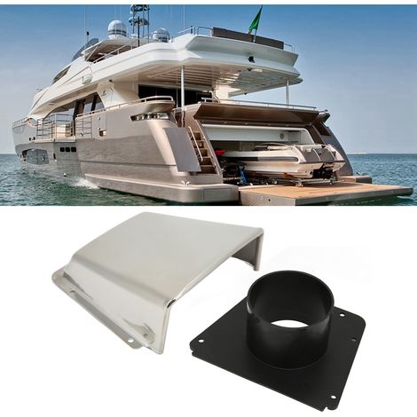 Couvercle de Ventilation Marine en Acier Inoxydable 304 avec Base Nylon Étanche pour Bateaux et Yachts (1/5)