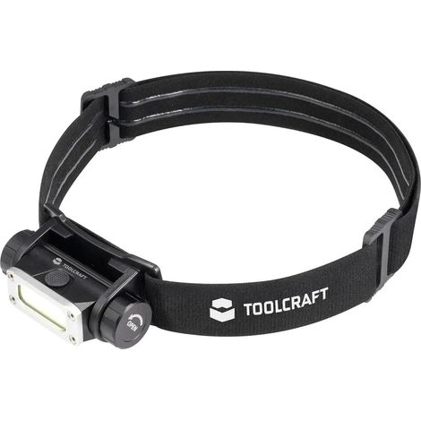 [GEBRAUCHT] B-Ware Toolcraft Wiederaufladbare Led Taschenlampe Leuchte Licht Akku Tragbar Schwarz