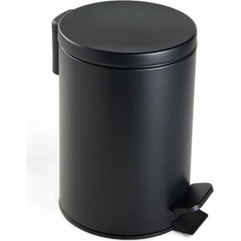 Today Utility Mülleimer Bad schwarz 3L kompakt (1/5)