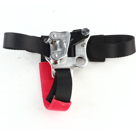 Ascenseur de Pied d'Aluminium Aviation pour Escalade et Randonnée - Protecteur Anti-Chute, Accessoire d'Équipement (Gauche, Argent) (1/5)