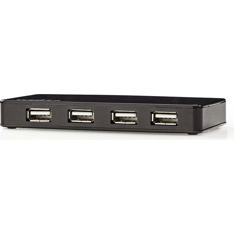 Nedis Concentrador USB  7 puertos  Alimentación USB 2.0  Fuente de Alimentación Independiente NE550671241 (1/4)