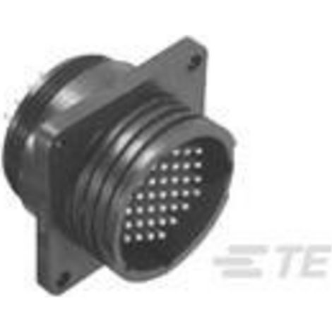 TE Connectivity 1-207303-5 Rundstecker Flanschstecker, Kontakte gerade Gesamtpolzahl: 16 Serie (Rund