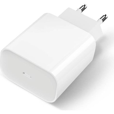 Trade Shop - Cargador Rápido Usb Tipo C 20w Cargador Smartphone Enchufe Tablet 220v - (1/5)