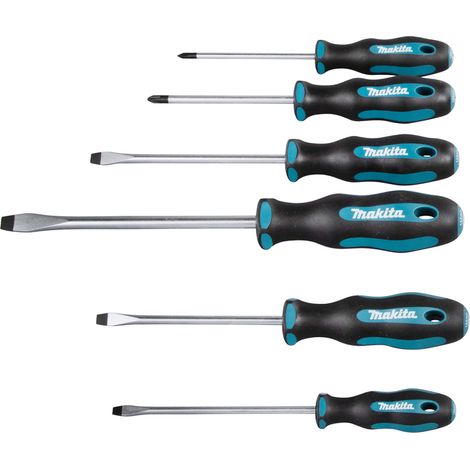 Makita E-10506 6pc Slotted & Phillips Screwdriver Set (1/4)