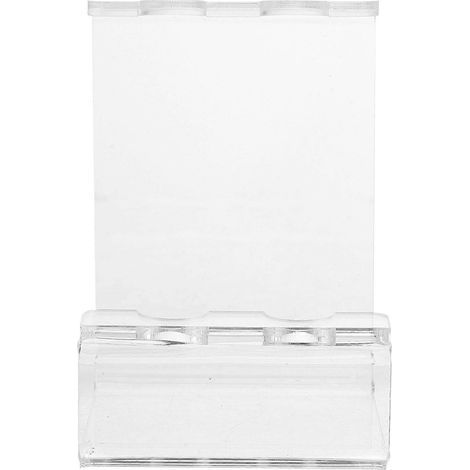 Transparenter Acryl-Aufbewahrungsständer für Füllfederhalter (1 Stück) – 10,00 x 7,50 x 7,00 cm (1/4)