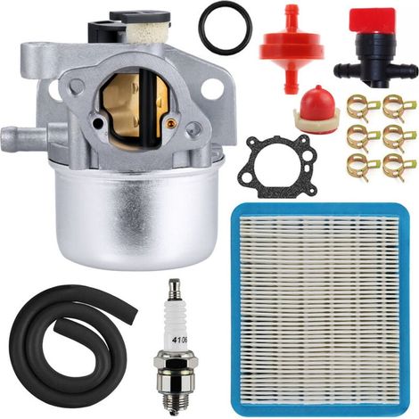 Kompatibel mit dem Ersatzvergaser 799871 für Briggs & Stratton 799866 790845 796707 794304 12H800 (1/4)