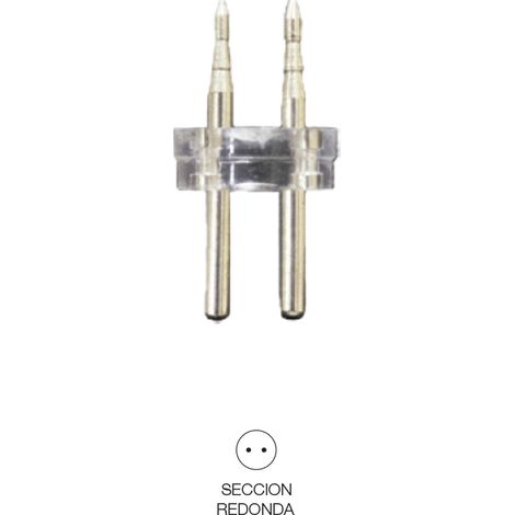 Flexilux/Flexiled Tube-Anschluss 13 mm 2-Wege „Straight-Tip“ EDM