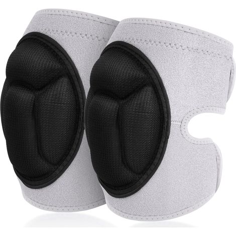 Genouillères de protection, 2 Genouillère Travail Avec 20MM Mousse Coussin, Anti-collision Éponge Épaisse Genouillere, pour Jardinage Travaux Carreleur Construction Nettoyage Jogging Volley-ball (1/5)