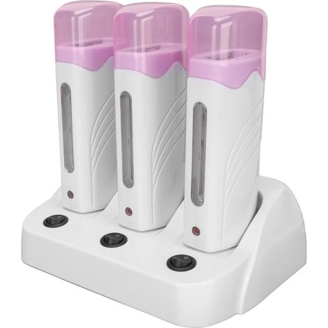 Chauffe-cire pour épilation, chauffe-cire électrique pour l'épilation Kit portatif de machine d'épilateur de cire d'épilation électrique pour le salon SPA de corps (1/5)