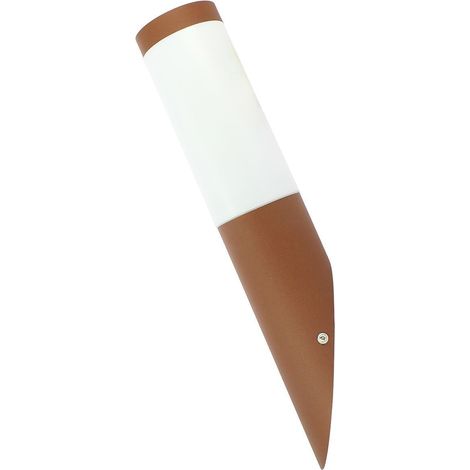 Applique da esterno E27 VALENTE Marrone antico IP44