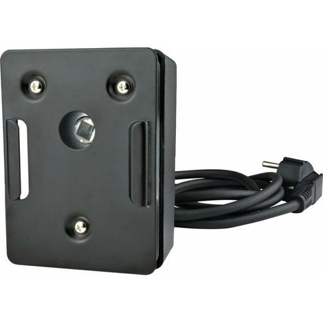 Moteur de barbecue pour tourne broche, électrique rôtisserie de barbecue, 2 tours/min - 50/60 Hz - 4 W, noir (1/4)