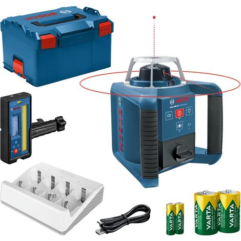 BOSCH LASER OBROTOWY GRL 300 HV + ODBIORNIK LR 45 LB