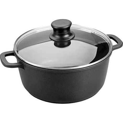 Pentola lacor Eco Plus nero 20 cm alluminio