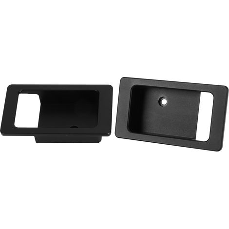 Ensemble de 2 pièces de rechange pour poignées de porte intérieures noires pour Land Rover Defender 90/110/130 (2004-2018) (1/5)