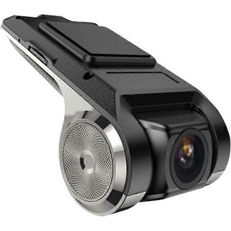 Enregistreur de conduite automobile dissimulé avec grand écran haute définition et vision nocturne (noir)-Black (1/3)