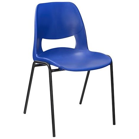 Chaise Asola - bleue - Lot de 4 - Maxiburo (1/5)