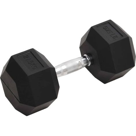 Mancuerna hierro fundido 27,5 kg vidaXL