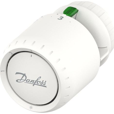 Danfoss AERO RA 015G4680 thermostat blanc contrôle 7-21°C (1/2)