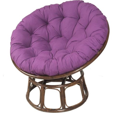 GROOFOO Coussins pour chaises de jardin rond coussin chaise swing chaise hamac rond coussin rond siège d'oiseau de chaise de nid chaise coussin panier pendante tapis rond for la maison 50x50CM ( Color (1/5)