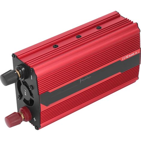 Onduleur 12V DC 1000W convertisseur solaire protection sécurisée pour appareil auto voiture DC12V vers AC110V (1/5)
