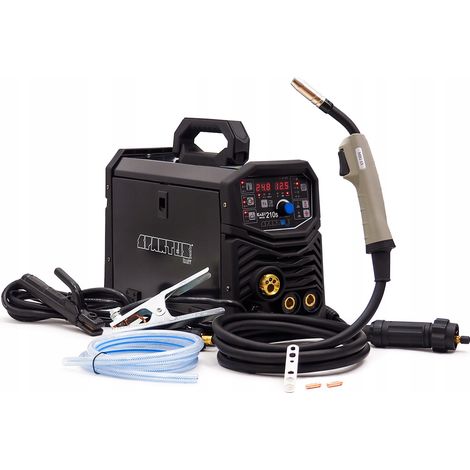 Máquina de soldar SPARTUS EasyMIG 210S Easy MIG Synergy (1/5)