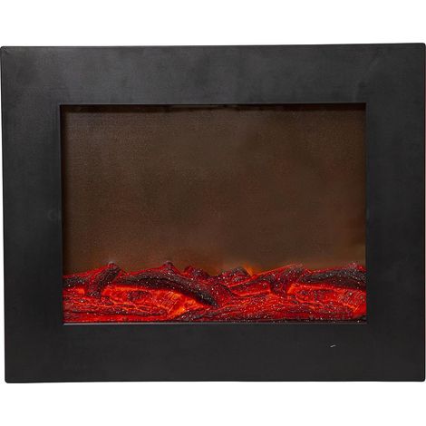 Lanterne cheminée LED 50 cm – Effet de flammes or-jaune et rougeâtre – Minuterie 6h – IP20 pour intérieur – Design tridimensionnel – Star Trading (1/4)