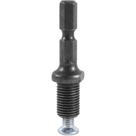 Adaptateur de mandrin pour perceuse à percussion électrique à tige hexagonale, filetage 3/8"-24UNF avec vis (1/5)
