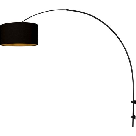 Steinhauer - applique murale - Sparkled Light - noir - lin métal