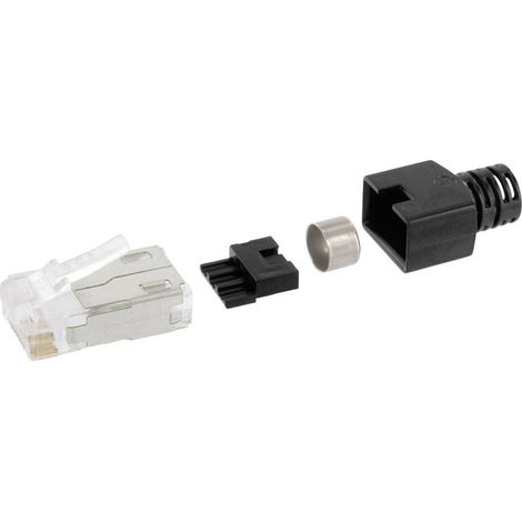BEL Stewart Connectors SS-39200-006 Connettore modulare schermato CAT 6 SS-39200-006 Spina dritta Poli: 8P8C Trasparent