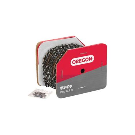CATENA OREGON IN ROTOLO PER MOTOSEGA MT.30,5- - mgl.1637, passo 3/8, sp.050 (mm.1,3) 91P - 1 rotolo OREGON
