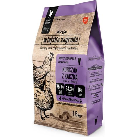 Country Farm Cat - Poulet et canard - 1,6 kg