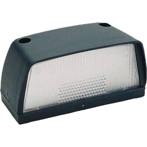 HP Autozubehör Luce della targa Cavi terminali Luce targa posteriore 12 V Nero