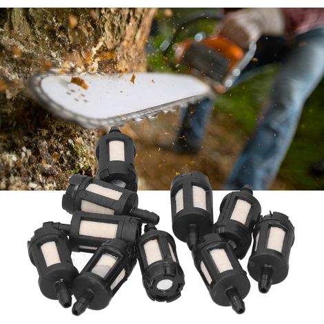 Lot de 10 filtres à carburant pour tronçonneuse, pièces de rechange compatibles avec Husqvarna (1/5)
