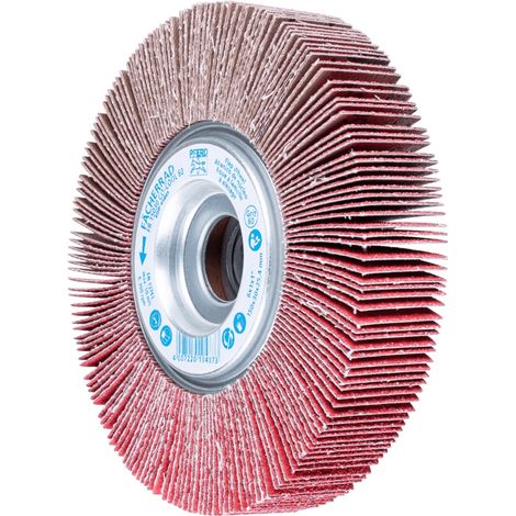 PFERD TOOLS Lamellenschleifrad FR Ø 150x30mm Bohrung Ø 25,4 mm CO-COOL60 für kühlen Schliff auf Edelstahl 2 Stk (1/5)