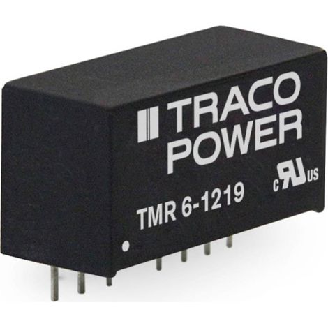 TracoPower TMR 6-1223 Convertitore DC/DC da circuito stampato 12 V/DC 15 V/DC 200 mA 6 W Num. uscite: 2 x Contenuto 1 p