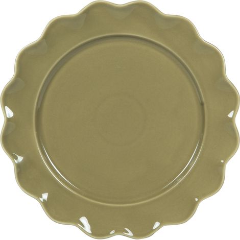 Table Passion - Assiette plate verte Agra 27 cm (lot de 6) (1/2)