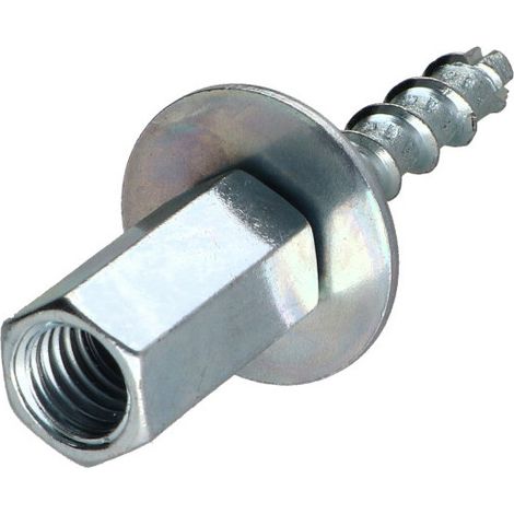 Vis béton Femelle Acier zingué 6X35-1 pièce