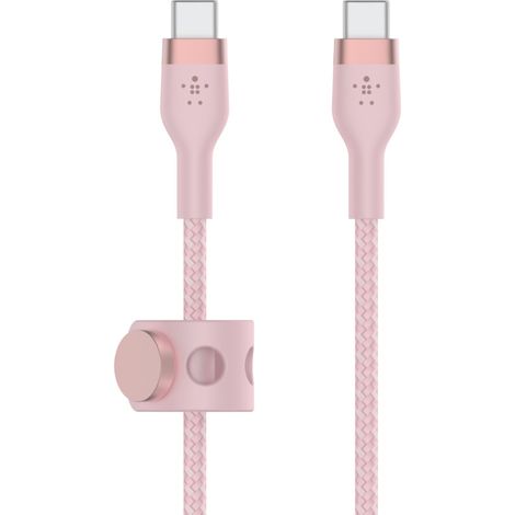 Belkin kábel Boost Charge Pro Flex USB-C to USB-C 1m - Pink (1/5)