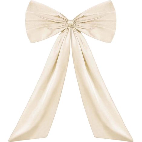 Bow - 20 Pouces - Décoration Festive Pour Arbre De Noël, Fond De Mariage, Mur D'Anniversaire - Lot De 1 (1/2)