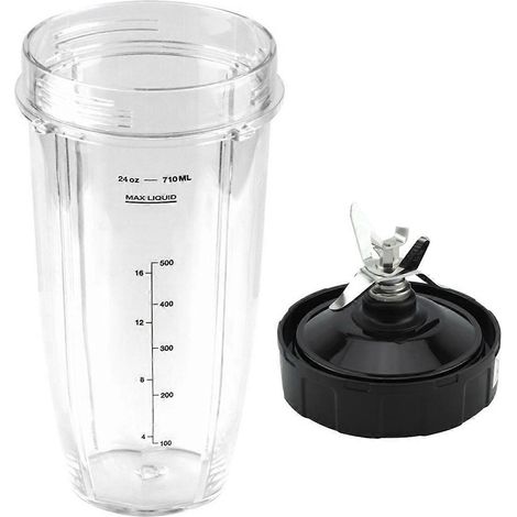 Pièces de rechange pour mélangeur à bol de 24 oz : lame d'extraction à 7 ailettes (1/5)